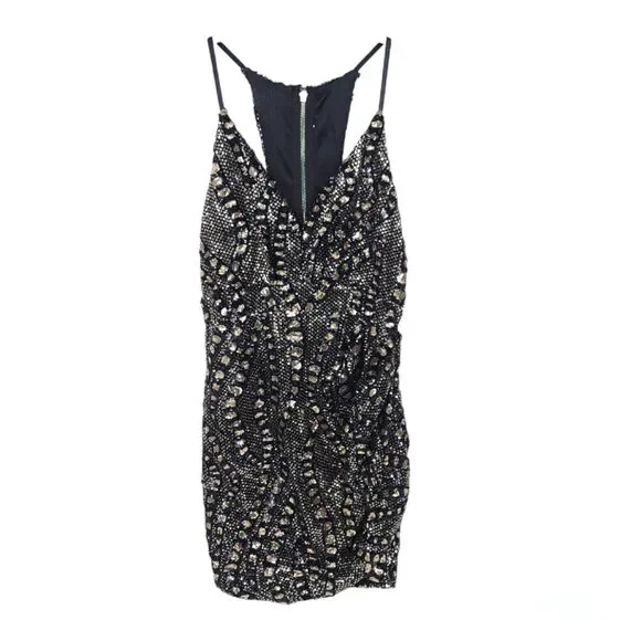 luxxel short dress Luxxel Women's Ruffled Mini Dress Floral ~ Size L Open Back